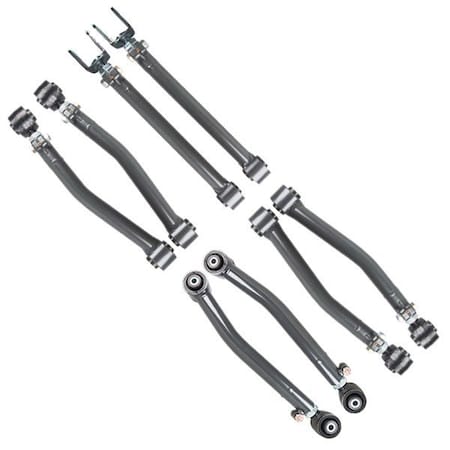 Synergy KIT JEEP JK CONTROL ARM KIT, ADJUSTABLE LENGTH LOWERS SET OF 8 ARMS ITEM KI 8023-02